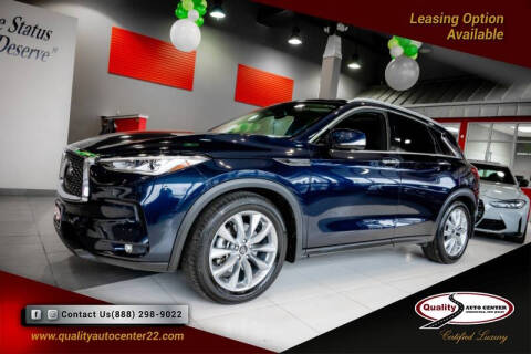 2021 Infiniti QX50 for sale at Quality Auto Center of Springfield in Springfield NJ