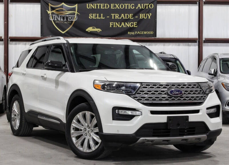 2020 Ford Explorer for sale at United Exotic Auto in Houston TX