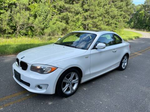 2012 BMW 1 Series for sale at Carrera Autohaus Inc in Clayton NC
