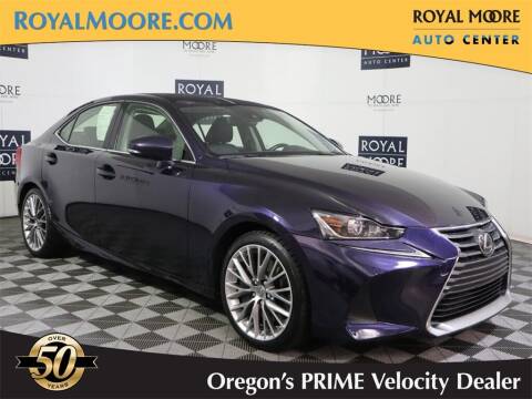 2017 Lexus IS 300 for sale at Royal Moore Custom Finance in Hillsboro OR