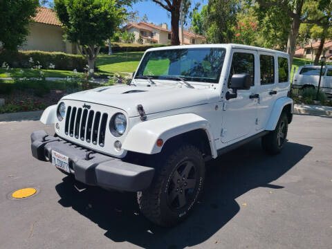 2015 Jeep Wrangler Unlimited for sale at E MOTORCARS in Fullerton CA