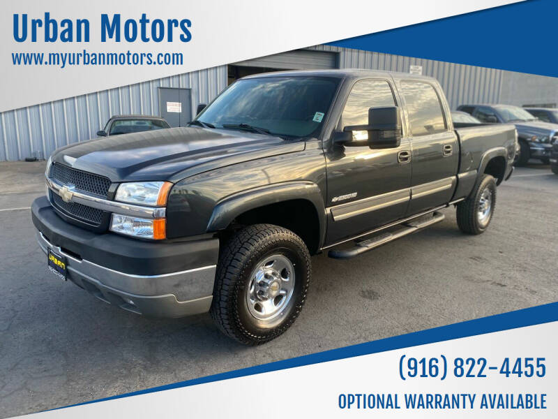 2004 Chevrolet Silverado 2500HD for sale at Urban Motors in Sacramento CA