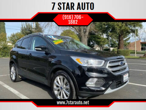 2017 Ford Escape for sale at 7 STAR AUTO in Sacramento CA