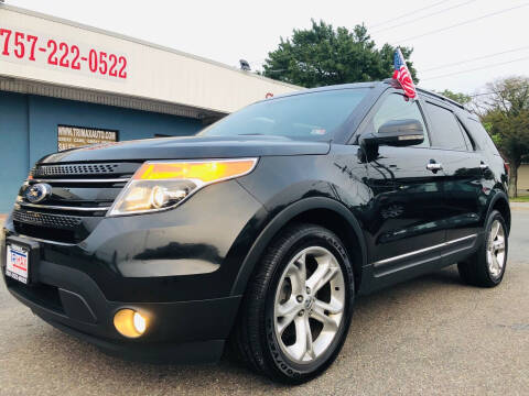 2011 Ford Explorer for sale at Trimax Auto Group in Norfolk VA