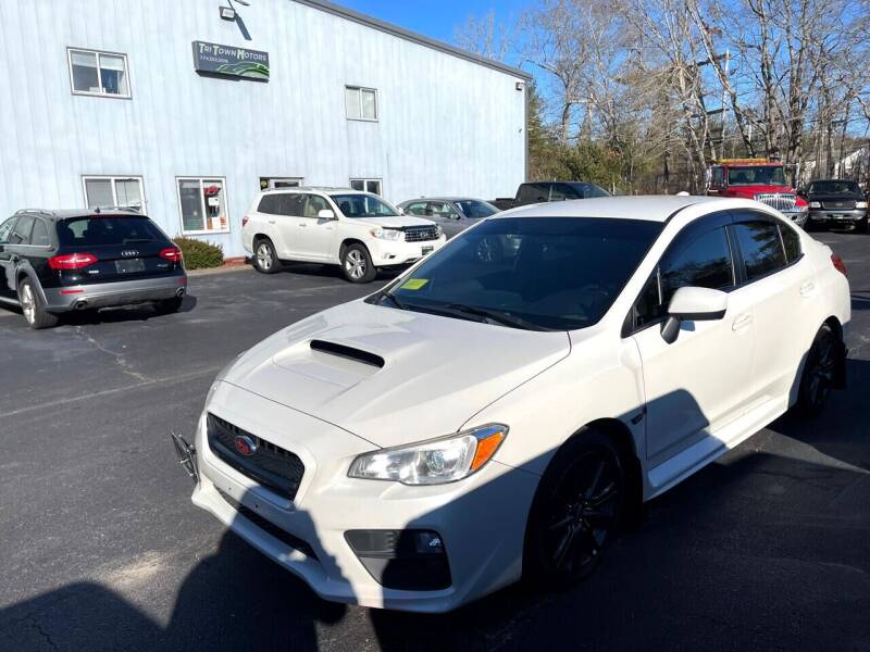 2017 Subaru WRX for sale at Tri Town Motors in Marion MA