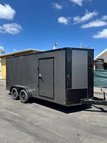 2026 Titanium Cargo 7x16 Enclosed Cargo Trailer