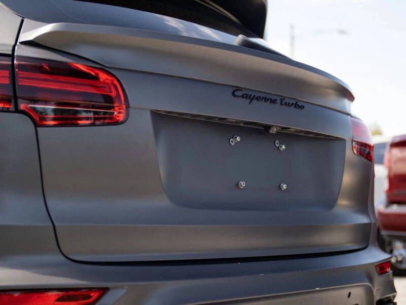 2015 Porsche Cayenne Turbo