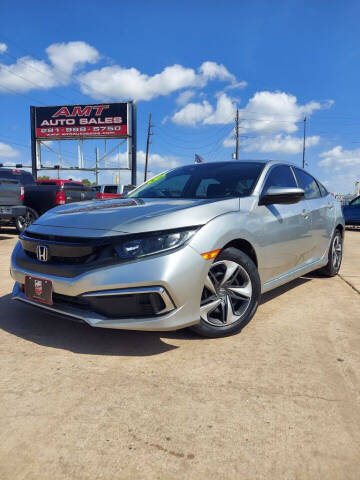 2019 Honda Civic for sale at AMT AUTO SALES LLC in Houston TX