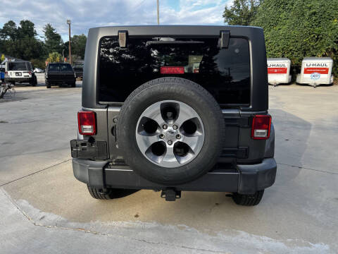 2016 Jeep Wrangler Unlimited Sahara