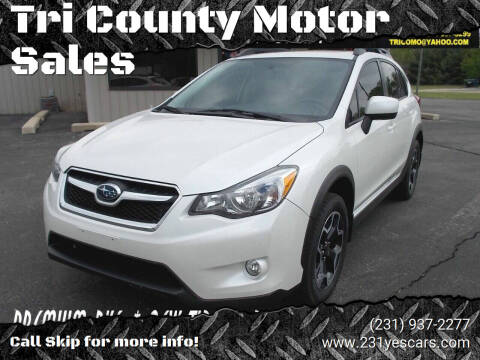 2014 Subaru XV Crosstrek for sale at Tri County Motor Sales in Howard City MI