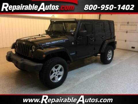 2012 Jeep Wrangler Unlimited for sale at Ken's Auto in Strasburg ND