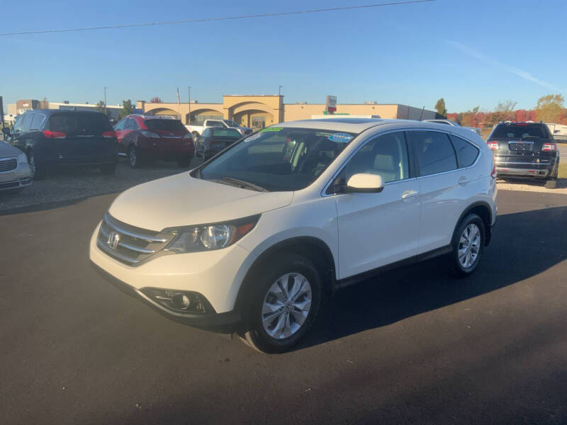 Used 2014 Honda CR-V EX-L with VIN 2HKRM4H75EH133111 for sale in Traverse City, MI