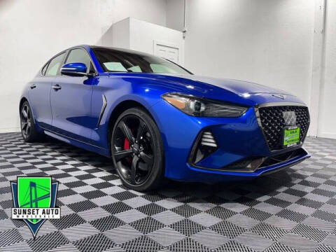 2021 Genesis G70 for sale at Sunset Auto Wholesale in Tacoma WA