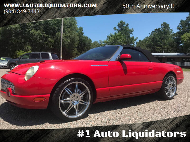 2005 Ford Thunderbird for sale at #1 Auto Liquidators in Yulee FL