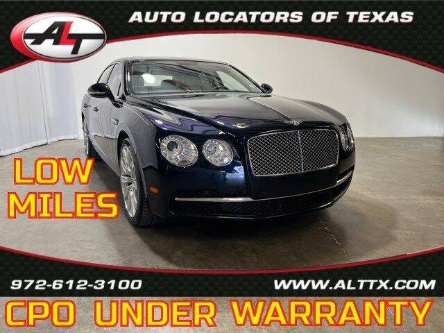 2014 Bentley Flying Spur for sale at AUTO LOCATORS OF TEXAS in Plano TX