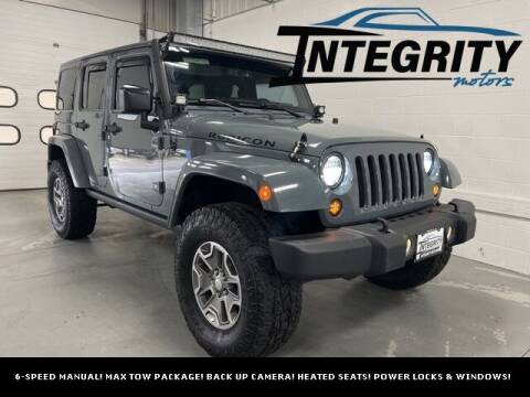2015 Jeep Wrangler Unlimited for sale at Integrity Motors, Inc. in Fond Du Lac WI
