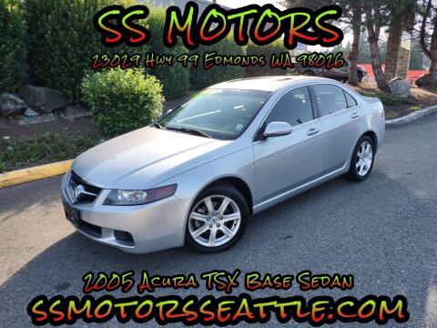 2005 Acura TSX for sale at SS MOTORS LLC in Edmonds WA