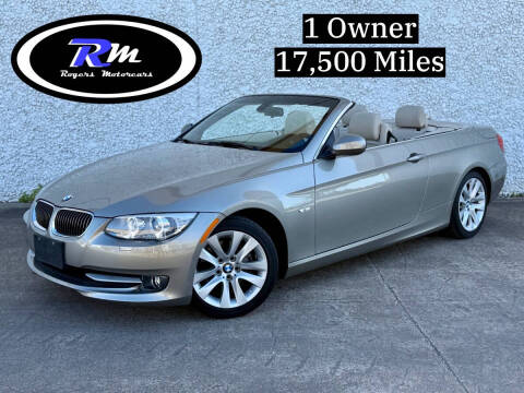 2011 BMW 3 Series for sale at ROGERS MOTORCARS in Houston TX
