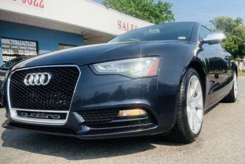 2013 Audi A5 for sale at Trimax Auto Group in Norfolk VA