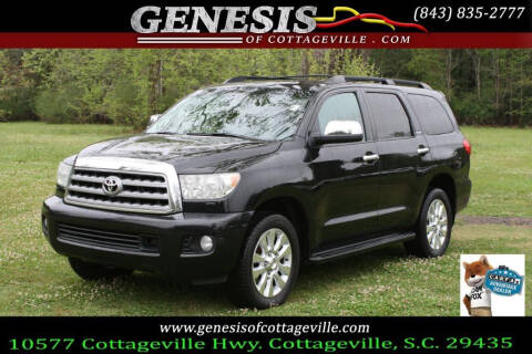 2012 Toyota Sequoia for sale at Genesis Of Cottageville in Cottageville SC