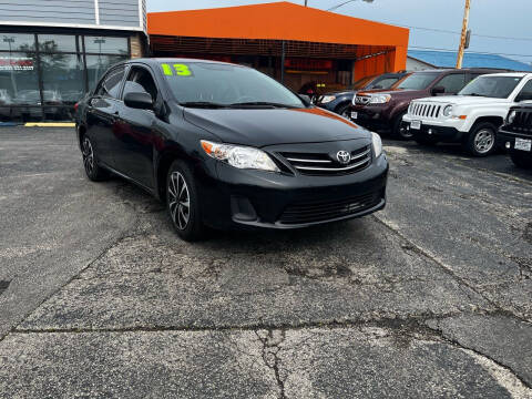 2013 Toyota Corolla for sale at North Chicago Car Sales Inc in Waukegan IL