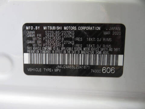 2020 Mitsubishi Outlander PHEV SEL