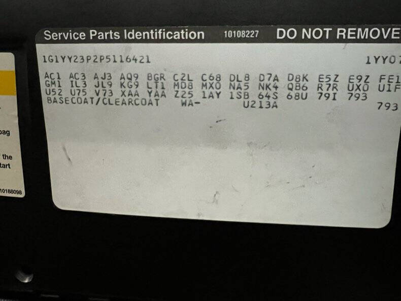 1993 Chevrolet Corvette