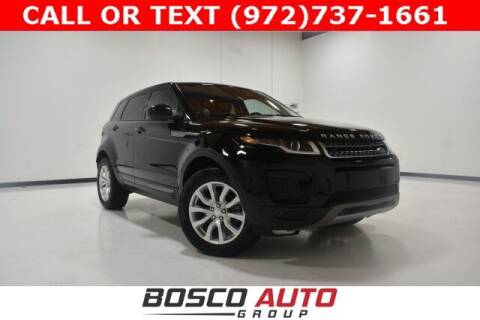 2018 Land Rover Range Rover Evoque for sale at Bosco Auto Group in Flower Mound TX