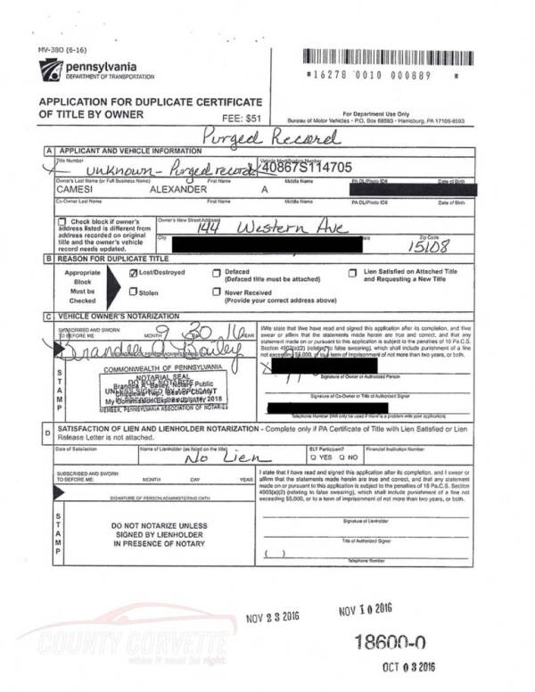 1964 Chevrolet Corvette