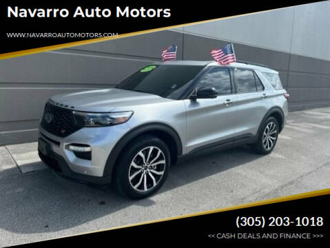 2020 Ford Explorer for sale at Navarro Auto Motors in Hialeah FL