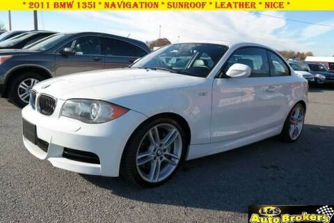 2011 BMW 1 Series for sale at L & S AUTO BROKERS in Fredericksburg VA