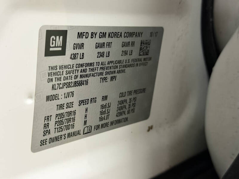 2018 Chevrolet Trax LT