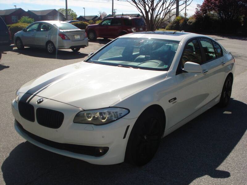 2012 BMW 5 Series for sale at Uniworld Auto Sales LLC. in Greensboro NC