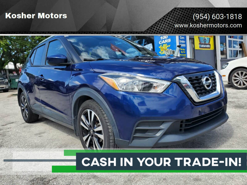 2019 Nissan Kicks for sale at Kosher Motors in Hollywood FL