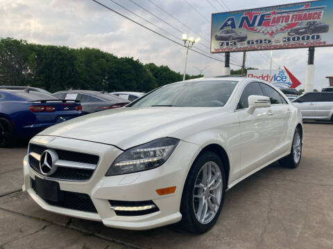 2014 Mercedes-Benz CLS for sale at ANF AUTO FINANCE in Houston TX