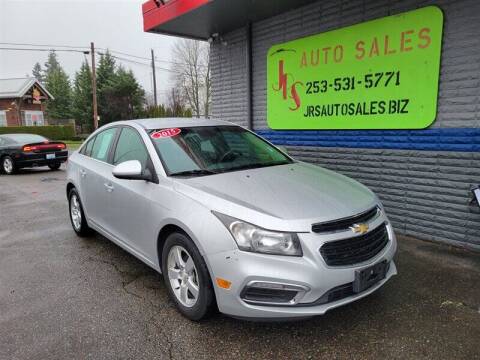 2015 Chevrolet Cruze for sale at Vehicle Simple @ JRS Auto Sales in Parkland WA