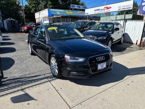 2014 Audi A4 for sale at KBB Auto Sales in North Bergen NJ