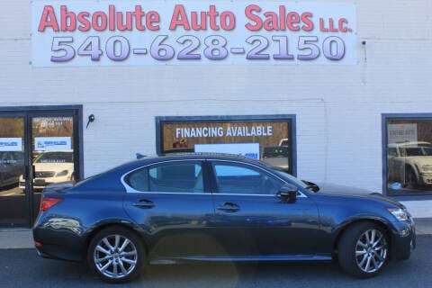 Lexus Gs 350 For Sale In Fredericksburg Va Absolute Auto Sales