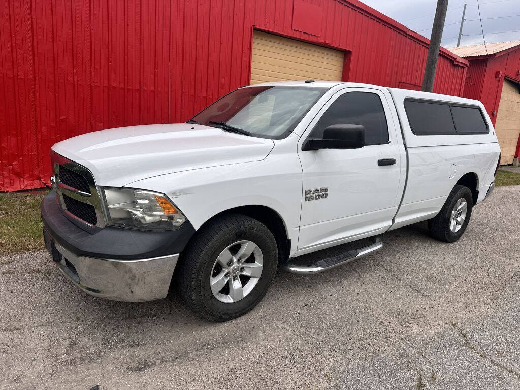 White 2013 Ram 1500 Tradesman 4x2 Tradesman 2dr Regular Cab 8 ft. LB Pickup 1