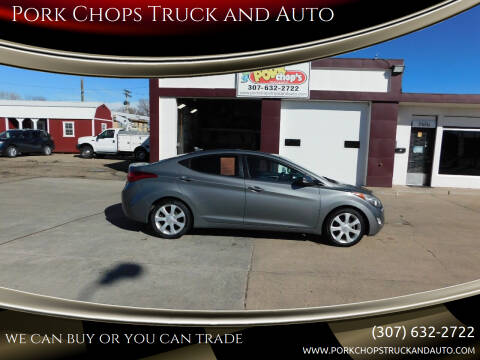 2013 Hyundai Elantra for sale at Pork Chops Truck and Auto in Cheyenne WY