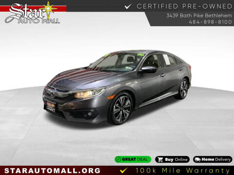 2018 Honda Civic for sale at STAR AUTO MALL 512 in Bethlehem PA