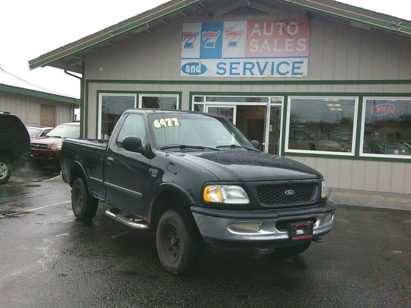 1998 Ford F150 REGULAR CAB for sale at 777 Auto Sales and Service in Tacoma WA