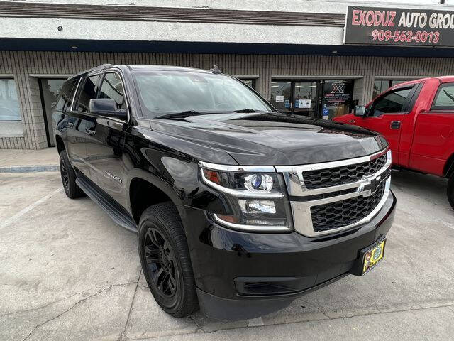 jacked up chevy suburban