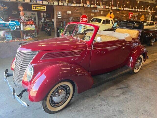 1937 Ford Cabriolet  for sale at Route 40 Classics in Citrus Heights CA