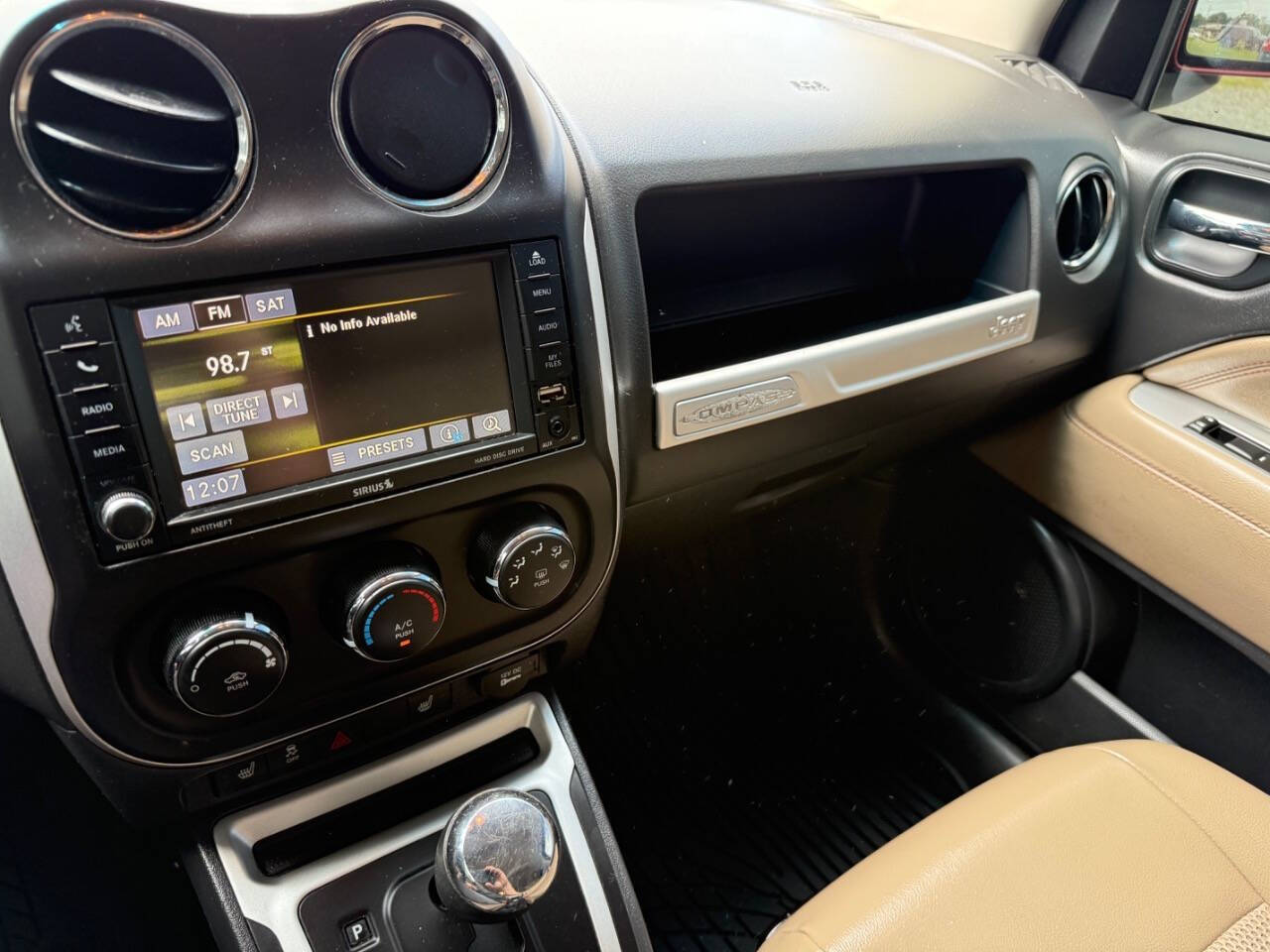 Red 2014 Jeep Compass Latitude Latitude 4dr SUV 7