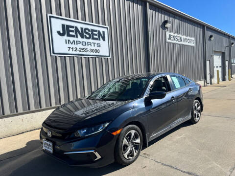 2020 Honda Civic for sale at Jensen's Dealerships in Sioux City IA