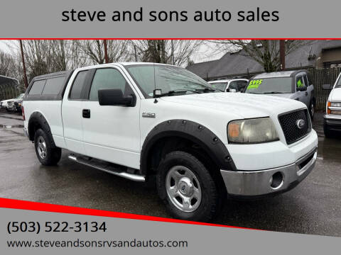 2006 Ford F-150 for sale at steve and sons auto sales - Steve & Sons Auto Sales 4 in Portland OR