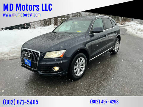 2014 Audi Q5 for sale at MD Motors LLC in Williston VT