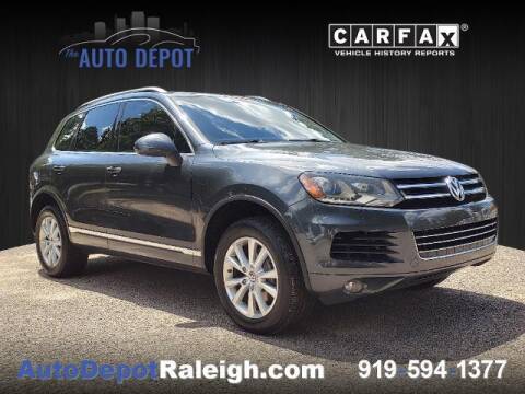 2013 Volkswagen Touareg for sale at The Auto Depot in Raleigh NC