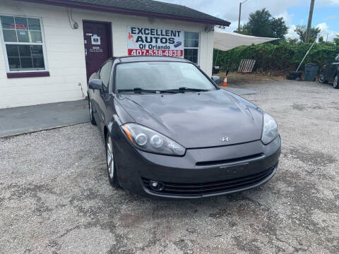 2008 Hyundai Tiburon for sale at Excellent Autos of Orlando in Orlando FL